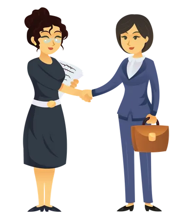 Business partner  Illustration