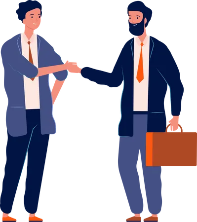 Business partner  Illustration