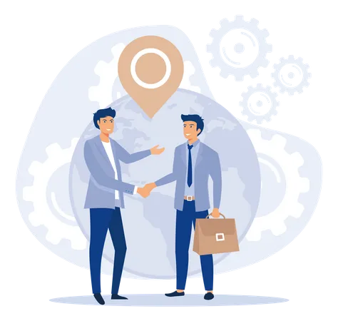 Business partner  Illustration