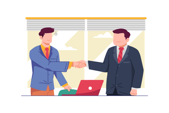 Business Partner  Illustration