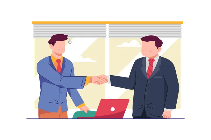 Business Partner  Illustration