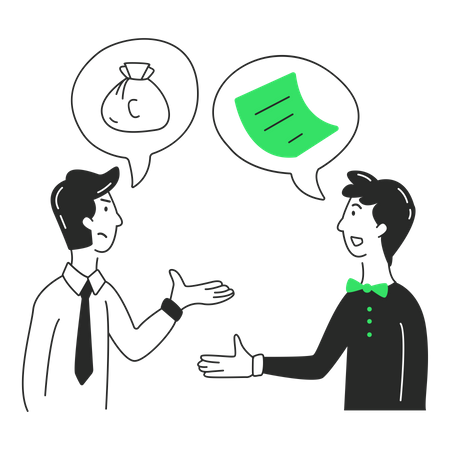 Business Partners Illustration
