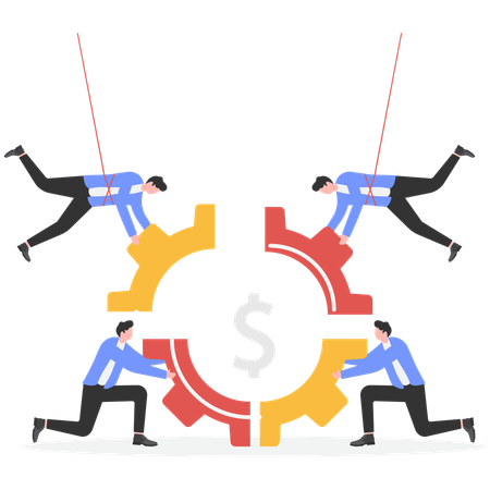Business Partners  Illustration