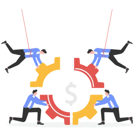 Business Partners  Illustration