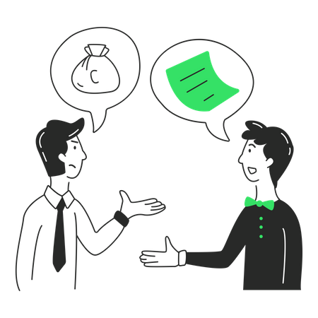 Business Partners  Illustration