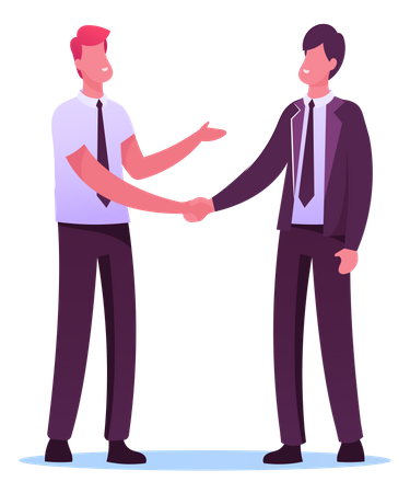 Business Partners  Illustration