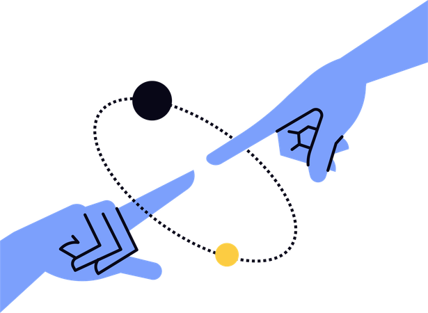 Business Partnership  Illustration