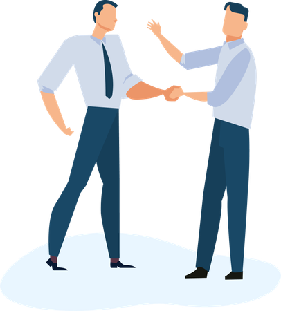 Business Partnership  Illustration