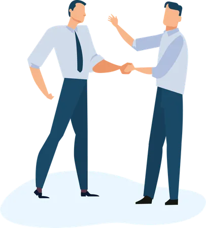 Business Partnership  Illustration