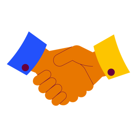 Business Partnership  Illustration