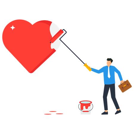 Business Passion  Illustration