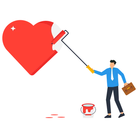 Business Passion  Illustration