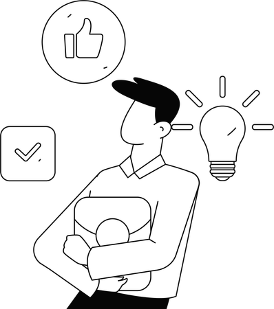 Business people doing online meeting  Illustration