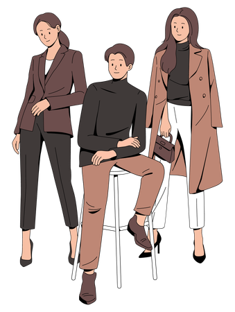 Business people  Illustration