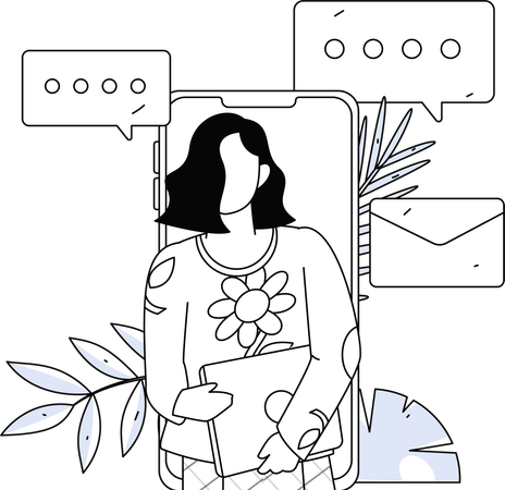 タスクに取り組むビジネスマン  イラスト