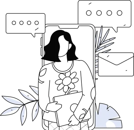 タスクに取り組むビジネスマン  イラスト