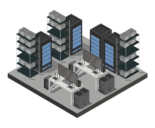 Business place  Illustration