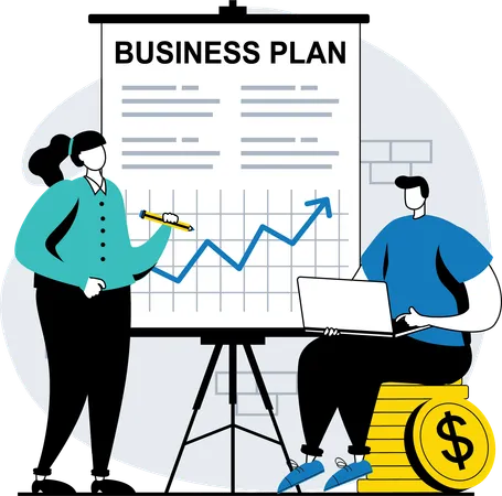 Business plan  Illustration