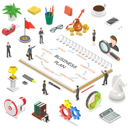 Business plan  Illustration