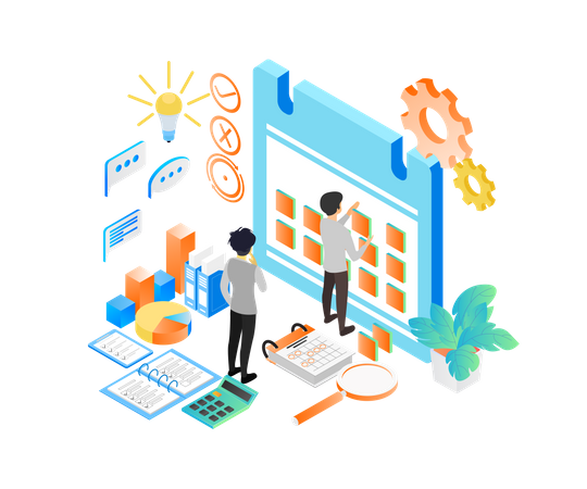 Business Plan  Illustration