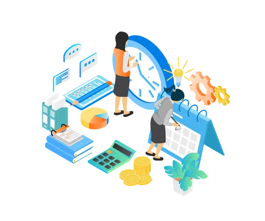 Business Plan  Illustration