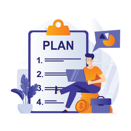 Business plan  Illustration