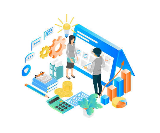 Business Plan  Illustration