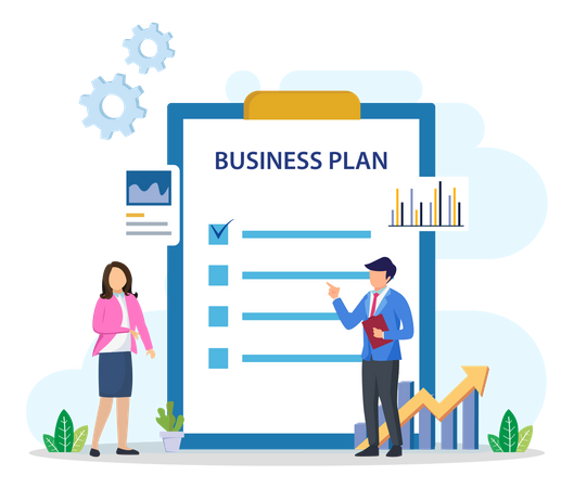 Business Plan  Illustration