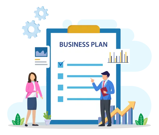 Business Plan  Illustration