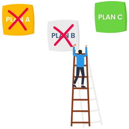 Business Plan Strategy  Illustration