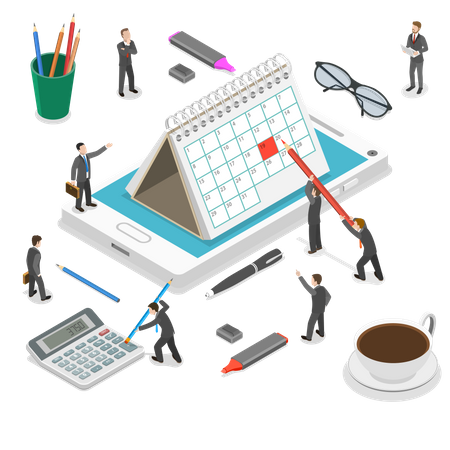 Business Planning Illustration