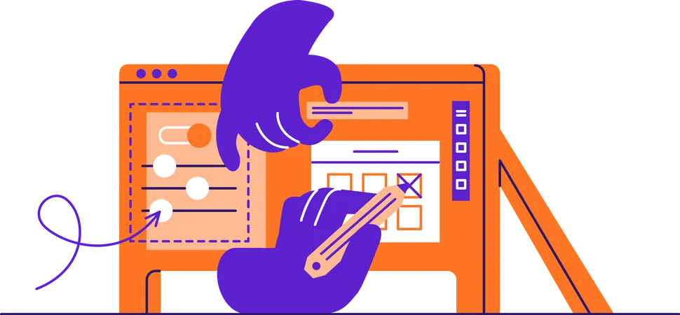 Business Planning  Illustration