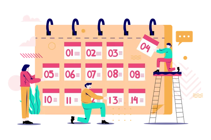 Business planning  Illustration