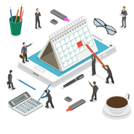 Business Planning  Illustration