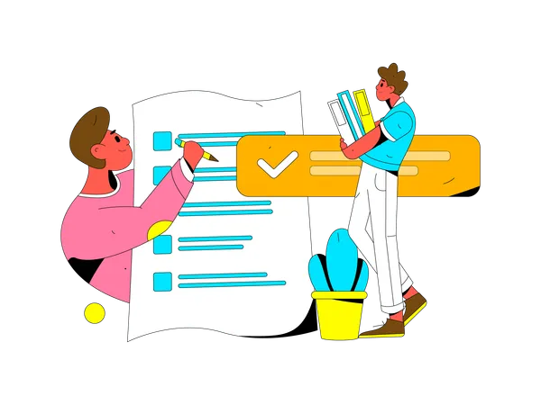 Business Planning  Illustration