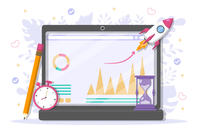 Business planning  Illustration