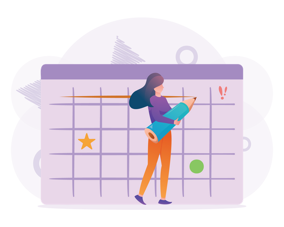 Business planning  イラスト