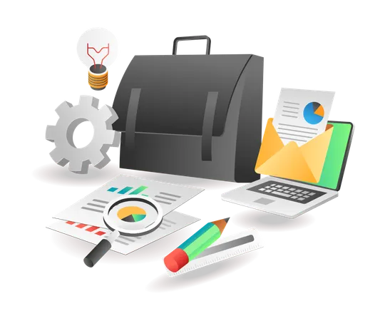 Business portfolio analysis  Illustration