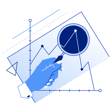 Geschäfts Präsentation  Illustration