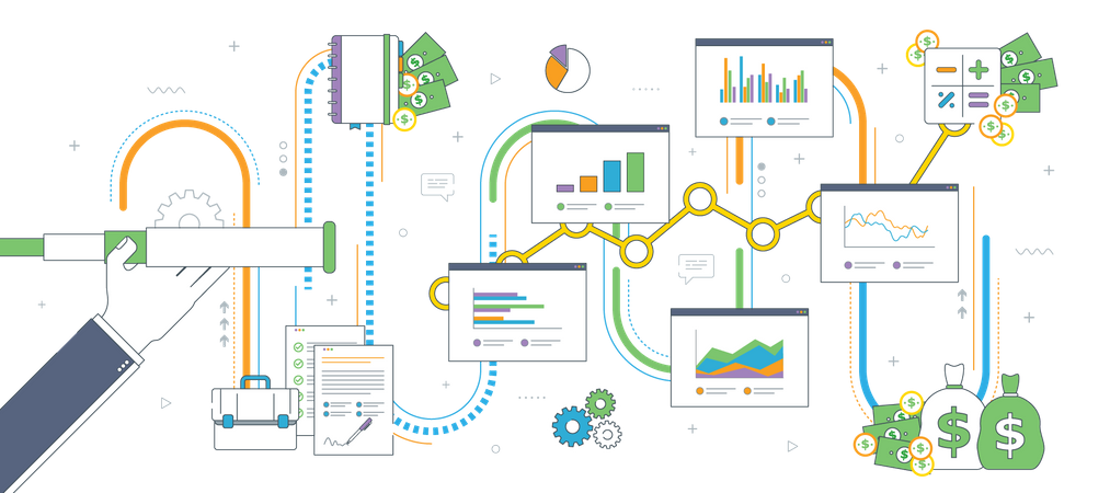 Business prediction  Illustration