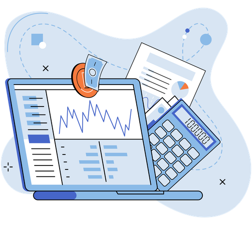 Business presentation  Illustration