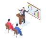 business presentation illustration