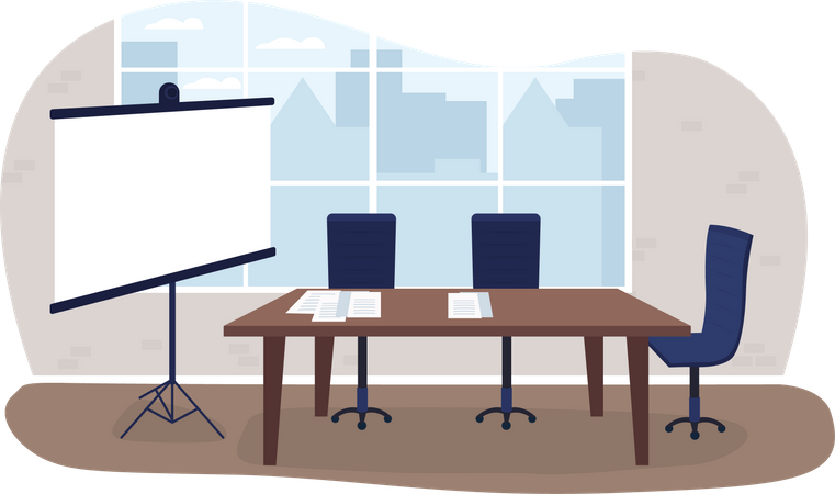 Business presentation  Illustration