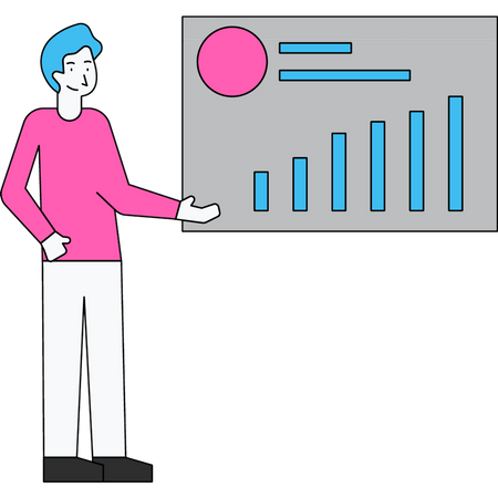 Business Presentation  일러스트레이션
