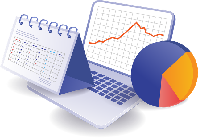 Business Presentation  Illustration