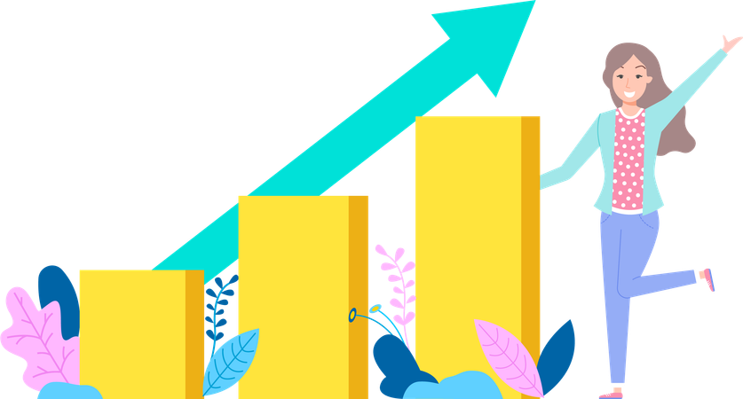 Business profit  Illustration