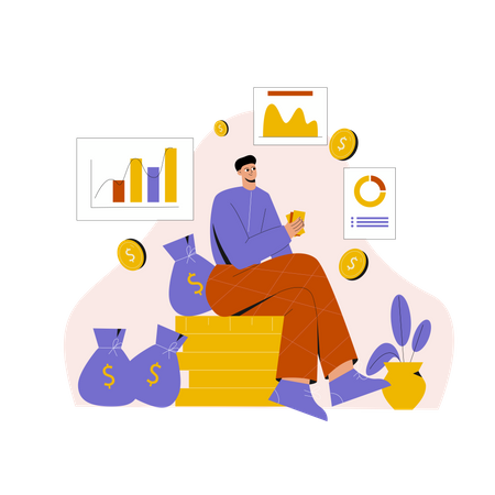 Business Profit  Illustration