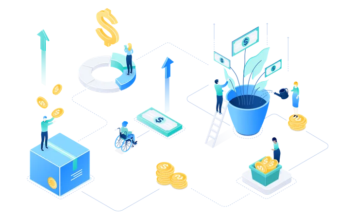 Business Profit  Illustration