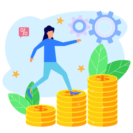 Business Profit  Illustration