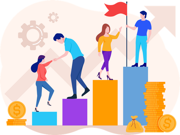 Business Profit  Illustration